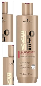 Bohatý šampón pre blond vlasy Schwarzkopf Professional BlondMe All Blondes Rich Shampoo - 300 ml (2630591, 2849679) + darček zadarmo 4