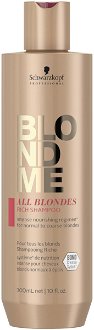Bohatý šampón pre blond vlasy Schwarzkopf Professional BlondMe All Blondes Rich Shampoo - 300 ml (2630591, 2849679) + DARČEK ZADARMO 2