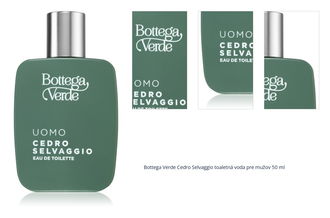 Bottega Verde Cedro Selvaggio toaletná voda pre mužov 50 ml 1