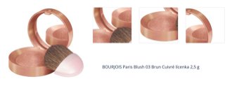 BOURJOIS Paris Blush 03 Brun Cuivré lícenka 2,5 g 1