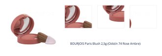 BOURJOIS Paris Blush Odtieň 74 Rose Ambre lícenka 2,5 g 1