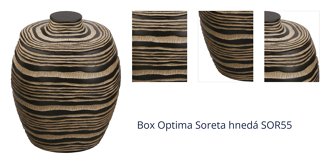 Box Optima Soreta hnedá SOR55 1