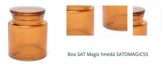 Box SAT Magic hnedá SATDMAGIC55 1
