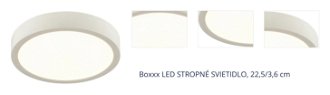 Boxxx STROPNÉ LED SVIETIDLO, 22,5/3,6 cm 1