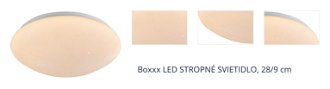 Boxxx STROPNÉ LED SVIETIDLO, 28/9 cm 1