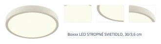Boxxx STROPNÉ LED SVIETIDLO, 30/3,6 cm 1