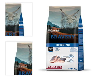 BRAVERY cat ADULT HERRING - 7kg 4
