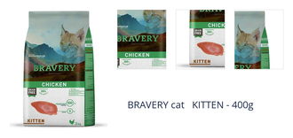 BRAVERY cat KITTEN - 600g 1