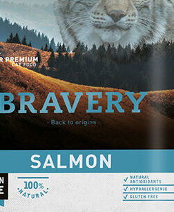 BRAVERY cat STERILIZED salmon - 600g 5