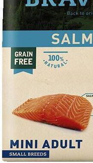 Bravery Dog Mini Adult Salmon - 2 x 7kg 8