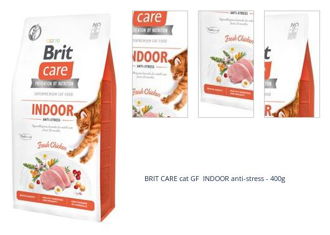 BRIT CARE cat GF INDOOR anti-stress - 400g 1
