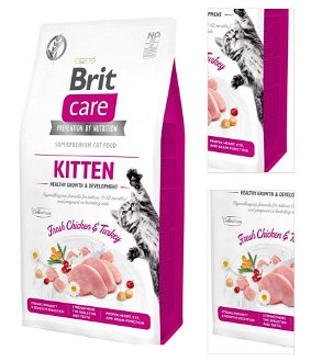 BRIT CARE cat GF   KITTEN  - 2kg 3
