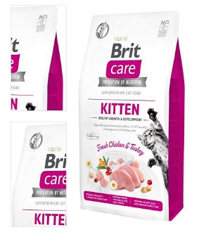 BRIT CARE cat GF   KITTEN  - 400g 4