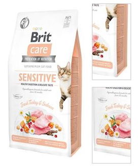 Brit Care Cat Sensitivy Turkey/Salmon Grain-free - 400g 3