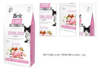 BRIT CARE cat GF  STERILISED sensitive - 2kg 1