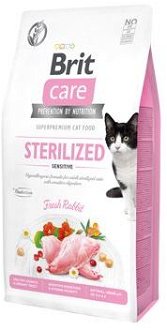 BRIT CARE cat GF  STERILISED sensitive - 7kg