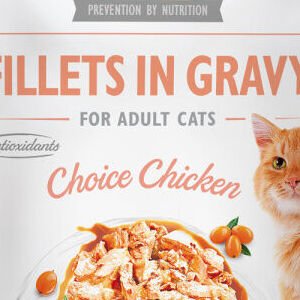 Brit Care Cat kapsička Fillets in Gravy Choice Chicken 85 g 5