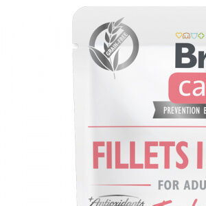 Brit Care Cat kapsička Fillets in Gravy with Tender Turkey & Savory Salmon 85 g 6