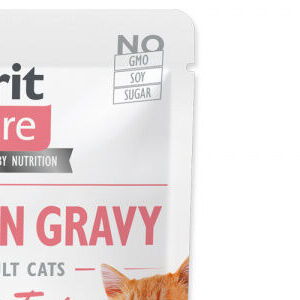 Brit Care Cat kapsička Fillets in Gravy with Tender Turkey & Savory Salmon 85 g 7