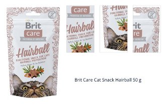 Brit Care Cat Snack Hairball 50 g 1