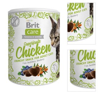 Brit Care Cat Snack Superfruits Chicken 100 g 3