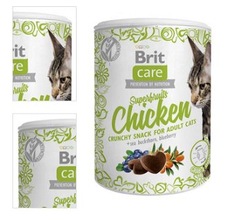 Brit Care Cat Snack Superfruits Chicken 100 g 4