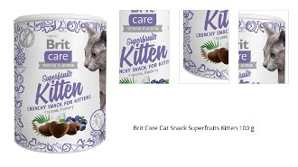 Brit Care Cat Snack Superfruits Kitten 100 g 1