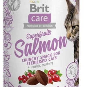 Brit Care Cat Snack Superfruits Salmon  100 g 5