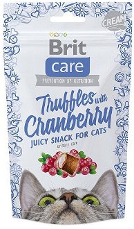 Brit Care Cat Snack Truffles Cranberry 50 g 2