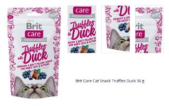 Brit Care Cat Snack Truffles Duck 50 g 1