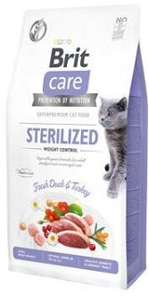 BRIT CARE cat STERILISED weight control - 2kg 2