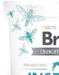 Brit Care chrumkavý snack hmyzí s tuniakom s príchuťou mäty 200 g 6