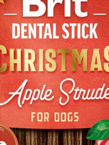 Brit Care dog Christmas DENTAL snack 250 g jablková štrúdľa 5