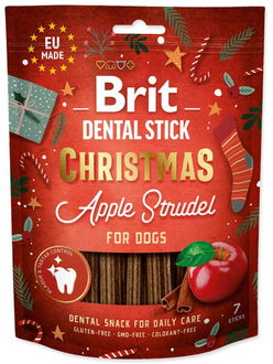 Brit Care dog Christmas DENTAL snack 250 g jablková štrúdľa 2