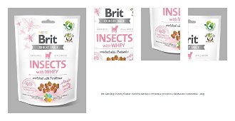 Brit Care Dog Crunchy Cracker. Funkčné pamlsky s hmyzom a syrovátkou. Obohatené o probiotiká. - 200g 1