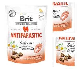 Brit Care Dog Functional Snack Antiparasitic Salmon 150g 3