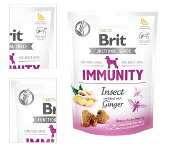 Brit Care Dog Functional Snack Immunity Insect 150g 4