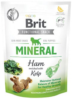 Brit Care Dog Functional Snack Mineral Ham for Puppies 150g 2