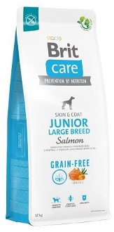 BRIT CARE dog   grain-free    JUNIOR LARGE - 12kg