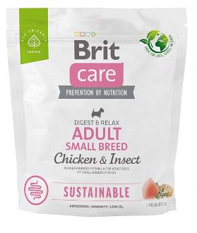 Brit Care Dog granuly Sustainable Adult Small Breed 1kg