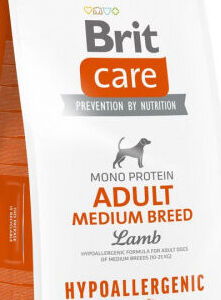 Brit Care dog HA adult medium jahňa a ryža 12+2 kg 5