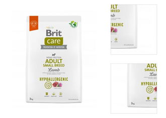 Brit Care dog HA Adult small jahňa a ryža 3 kg 3