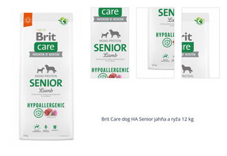 Brit Care dog HA Senior jahňa a ryža 12 kg 1