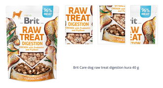 Brit Care dog raw treat digestion kura 40 g 1