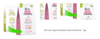 Brit Care Dog Sustainable Adult Small Breed - 1kg 1