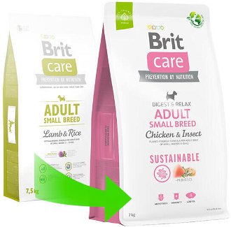 Brit Care Dog Sustainable Adult Small Breed - 1kg