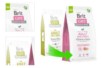 Brit Care Dog Sustainable Adult Small Breed - 3kg 4