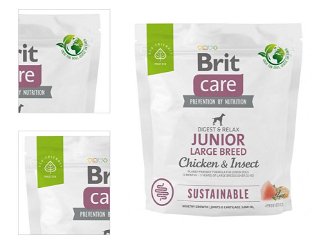 Brit Care granule Dog Sustainable Junior Large Breed 1kg 4
