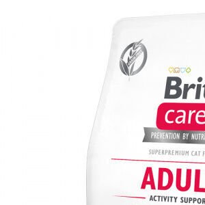 Brit Care granuly Cat Grain-Free Adult Activity Support kura a morka 0,4 kg 6