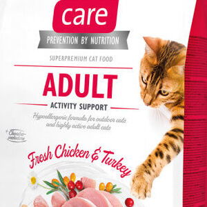 Brit Care granuly Cat Grain-Free Adult Activity Support kura a morka 2 kg 5